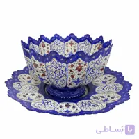 کاسه و بشقاب میناکاری 30 سانت