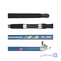 چوب ماهیگیری تلسکوپی فایبرگلاس GW-360