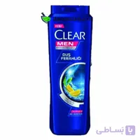 شامپو ضد شوره کلیر ویژه آقایان طراوت بخش روزانه(مناسب هرنوع مو)CLEAR