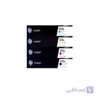 کارتریج تونر لیزری رنگی اچ پی HP 312A 4 Color Toner Cartridges