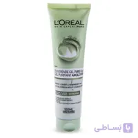 ژل شستشوی صورت لورآل مدل پاکسازی کننده حاوی عصاره اکالیپتوس حجم 150 میل ا Loreal Pure Clay Purifying Gel Wash With Eucalyptus 150ml