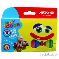 خمیربازی 10 رنگ آریا مدل 1048