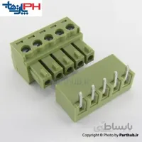ترمینال 5 پین رایت انگل 3.81mm
