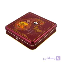 سوهان عسلی تخت جعبه فلزی