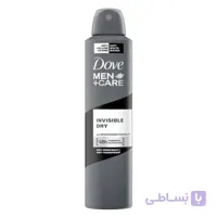 اسپری داو مردانه invisible dry حجم 250ml
