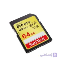 کارت حافظه با گارانتی SANDISK 64G 150MBps