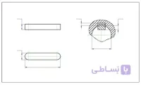 خار تخت 20 * 3 * 3