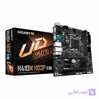 مادربرد گیگابایت H410M HD3P ا Gigabyte H410M HD3P (rev. 1.0) LGA1200 10th Gen Motherboard