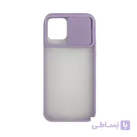 قاب پشت مات محافظ لنزدار کشویی گوشی iPhone 12 /12 pro