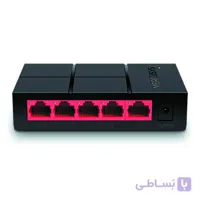 سوئیچ شبکه 5 پورت 10/100 مرکاسیس مدل MS105g