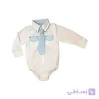 لباس زیر دکمه دار نوزادی مجلسی