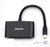 مبدل Mini DisplayPort به HDMI و VGA فیلیپس مدل SWR3121B/93