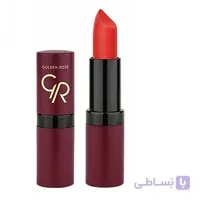 رژ لب گلدن رز مدل ولوت مات شماره 24 ا 24