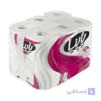 دستمال توالت رولی پاپیا 4 لایه 12 عددی ا Papia Toilet paper 4 ply 12 Pcs