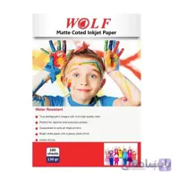کاغذ کتد 130 گرمی ولف سایز A4