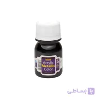 رنگ اکریلیک سوداکو مشکی متالیک 30 میل کد 224