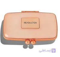 پالت هایلایتر برنزر ۳ رنگ رولوشن / Revolution Renaissance Illuminate Blissful Bronze Highlighter Palette