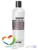 شامپو کراتین کیپرو KAYPRO Keratin مخصوص موهای آسیب دیده حجم 350 میلی لیتر