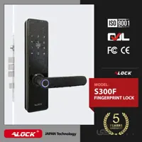 قفل دیجیتال اثر انگشتی مدل S300F برند ALOCK