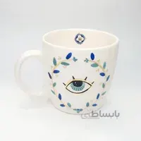 ماگ چشم نظر سرامیکی و دستساز طرح ۲5