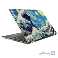 اسکین لپ تاپ طرح wave off kanagawaکد۰۱