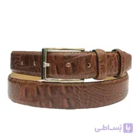 کمربند چرم مون مدل croco