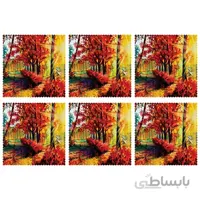 زیر بشقابی رنس مدل U1-42116 بسته ۶ عددی