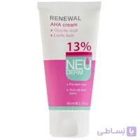 کرم لایه بردار رینیوال حاوی اسید های میوه نئودرم ا Neuderm Renewal AHA cream