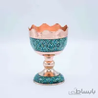 آجیل خوری فیروزه کوب مدل لبه دار ساده