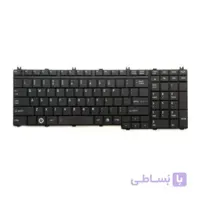 کیبرد لپ تاپ توشیبا Satellite Pro L500-P300 مشکی