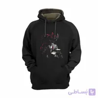 هودی مشکی طرح انیمه دفترچه مرگ death note