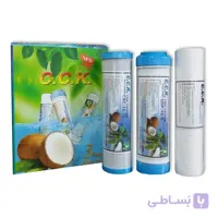 فیلتر دستگاه تصفیه آب خانگی سی سی کا مراحل 1،2،3 مجموعه 3 عددی