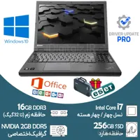 لپ تاپ دو گرافیکه Core i7 نسل چهار Lenovo رم 16 هارد SSD