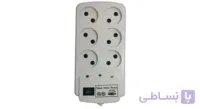 چند راهی و محافظ برق فاراد مدل N/M6