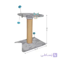 اسکرچر دو طبقه عروسک دار نیناپت ا Ninapet Dual Floor Scratcher With Doll