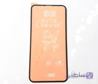گلس محافظ صفحه نمایش سرامیکی مات 9D آیفون XR