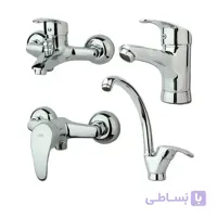 ست شیرآلات اهرمی راسان مدل درسا