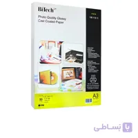 کاغذ فتوگلاسه بایتک سایز A3 وزن 135 گرم 50 برگ کد 13511311