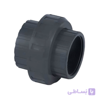 مهره ماسوره یکسر دنده UPVC نوزبارت