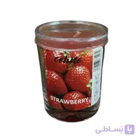 شمع لیوانی معطر توت فرنگی مدل STC344