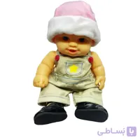 عروسک طرح نوزاد کد 5062 ارتفاع 23 سانتی متر