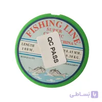نخ ماهیگیری فیشینگ لاین مدل 100m سایز 0.45 میلی متر