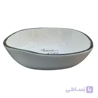 کاسه سرامیکی دست ساز طرح HOME کد 2023
