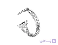 بند فلزی مدل Steel Jewerly مناسب Apple Watch 42/38/44/40mm