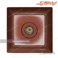پریز آنتن تلویزیون الیزه زغال زرشکی