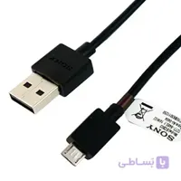 کابل MicroUSB قابل جدا سازی Sony EC803 ، مشکی برای Sony Xperia Z3، Z3 Compact، Xperia Z2، Xperia E، Xperia M، Xperia L، Tablet Xperia Z3 Compact، Tablet Xperia Z2 و Xperia Tablet Z و موارد دیگر
