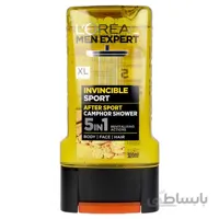 شامپو سر و بدن لورآل loreal مدل INVINCIBLE SPORT حجم 300 میلی لیتر