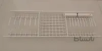 آبچکان 100 سانتی متری سفید کابینت فلزی