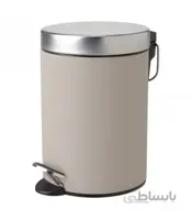 سطل زباله پدالی ایکیا مدل EKOLN رنگ بژ