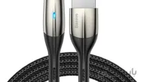 کابل شارژ آیفون Lightning به USB باسئوس مدل CALSP-B طول 1 متر